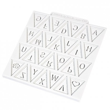 Moule Katy Sue fanion alphabet