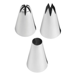 Wilton Decorating Tip Set Extra Large 1M, 2D, 2A