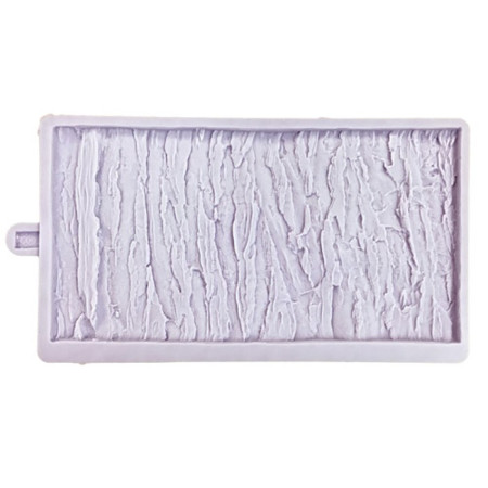 Karen Davies Silicone Mould - Rustic Woodland Bark by Alice