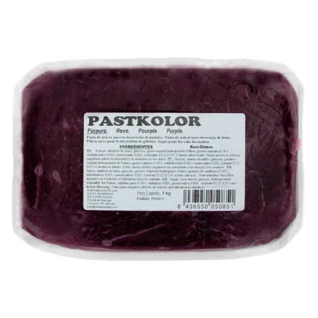 PastKolor fondant purple 1 kg