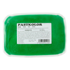 Pâte à sucre PastKolor vert 1 kg