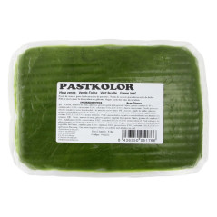 Pâte à sucre PastKolor vert feuille 1 kg
