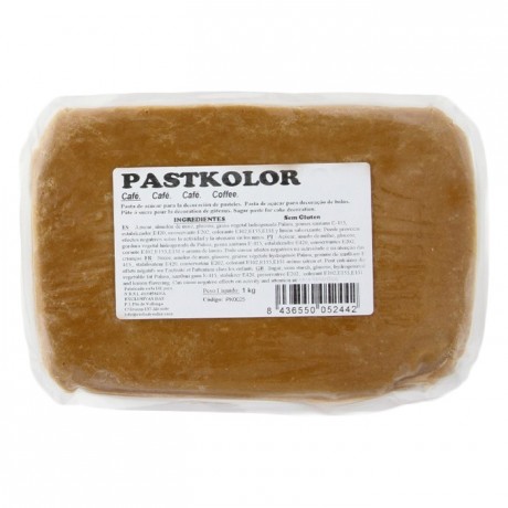 Pâte à sucre PastKolor café 1 kg