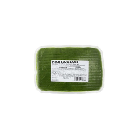 Pâte à sucre PastKolor vert feuille 250 g
