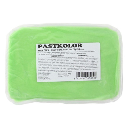 PastKolor fondant pastel green 1 kg