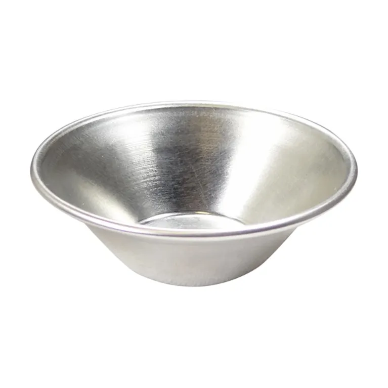 Moule à pastéis de nata fer blanc Ø70 x 20 mm (lot de 6)