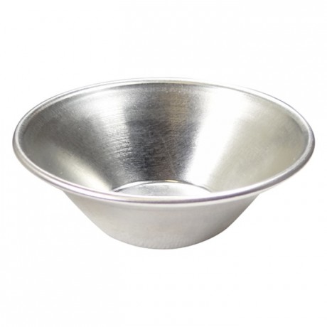 Moule à pastéis de nata fer blanc Ø75 x 20 mm (lot de 24)
