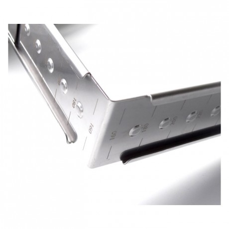 Adjustable heavy cake frame stainless steel 16 to 28 cm