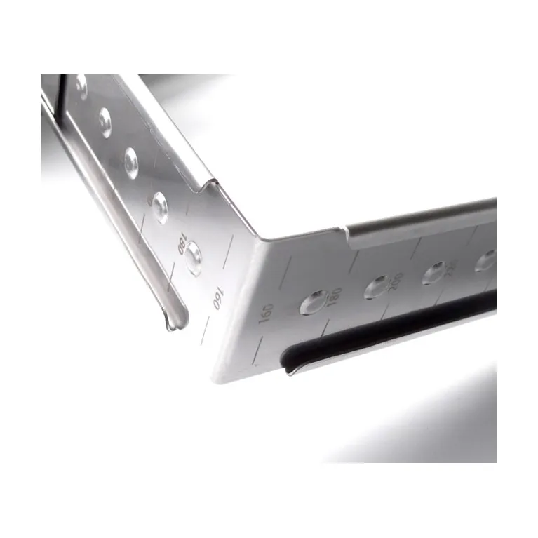 Adjustable heavy cake frame stainless steel 16 to 28 cm