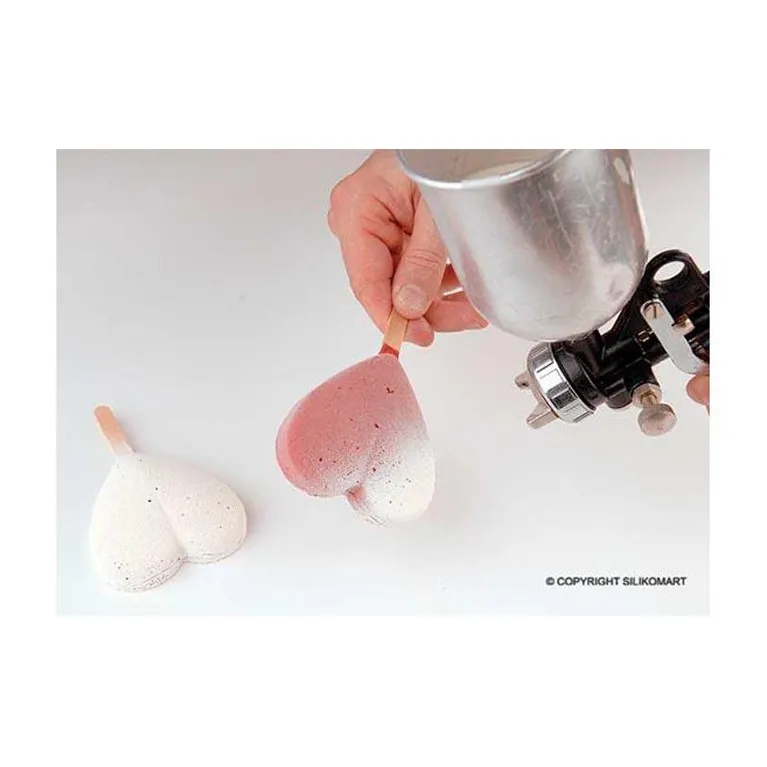 Heart popsicles mould