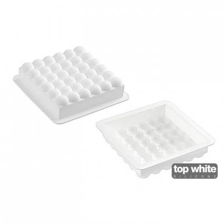Moule silicone Bubble 180 x 180 x 50 mm