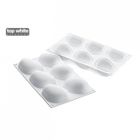 Zen100 silicone mould 87 x 63 x 36 mm