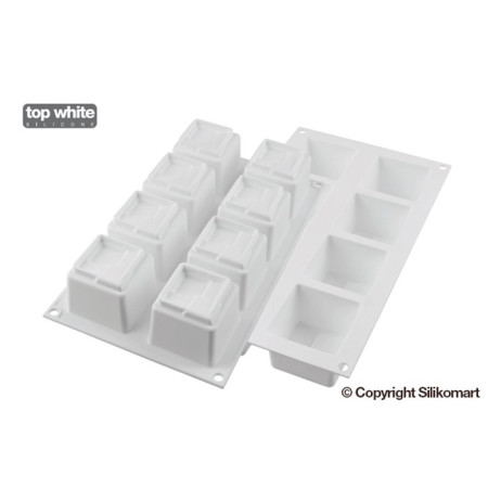 4Kuadro silicone mould 60 x 60 x 50 mm
