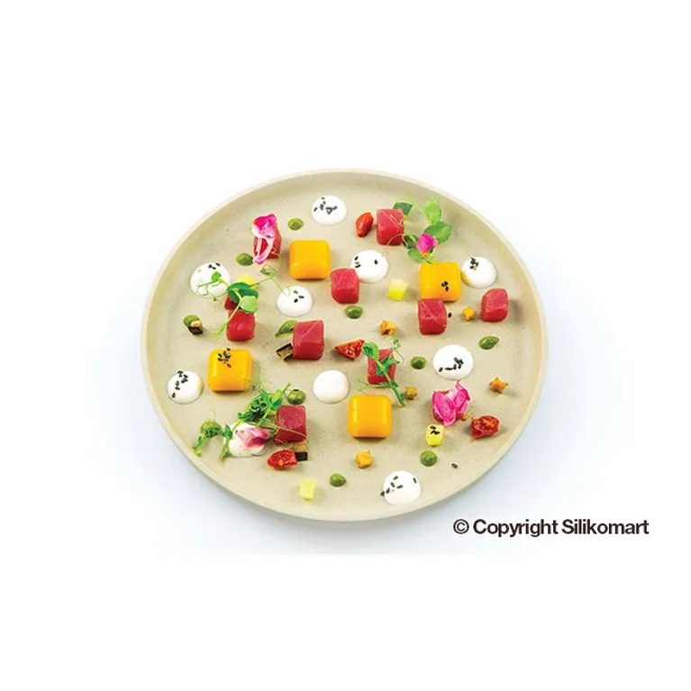 Micro gem silicone mould 23 x 23 x 13 mm