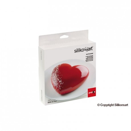 Batticuore silicone mould 205 x 198 x 63 mm