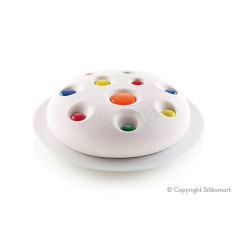 Luna silicone mould Ø 220 x 60 mm