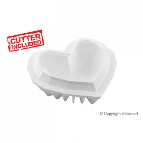 Amore Origami silicone mould 150 x 135 x 55 mm