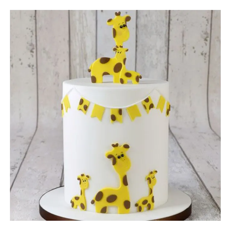 FMM Mummy & Baby Giraffe Cutter Set/2