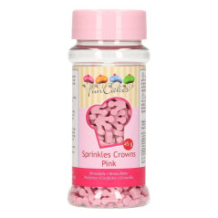 FunCakes Crowns Pink 45g