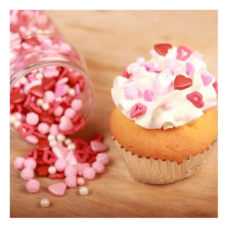 Sucre coloré FunCakes Love 180 g