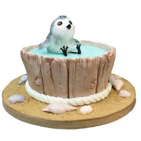 Moule silicone Karen Davies pour pâte à sucre effet bois