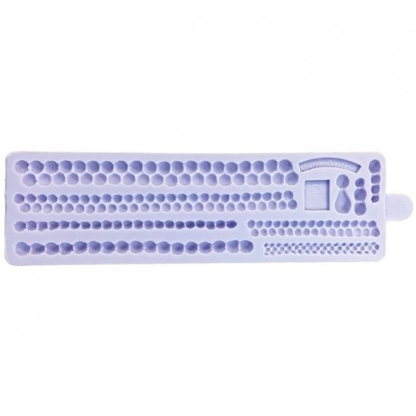 Moule silicone Karen Davies pour pâte à sucre collier de perle