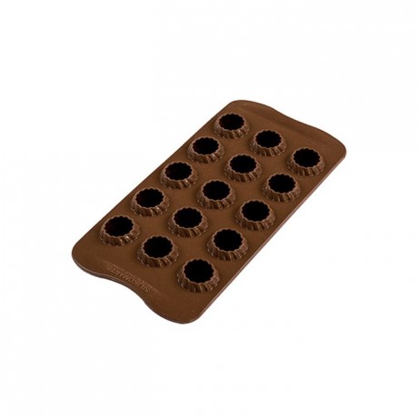 Flame chocolate silicone mould Ø 27 x 28 mm