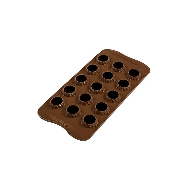 Flame chocolate silicone mould Ø 27 x 28 mm