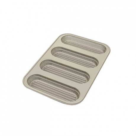 Moule silicone perforé Mini Baguette Bread 170 x 55 x 20 mm