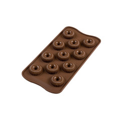 Moule silicone pour chocolat Crown Ø 30 x 15 mm