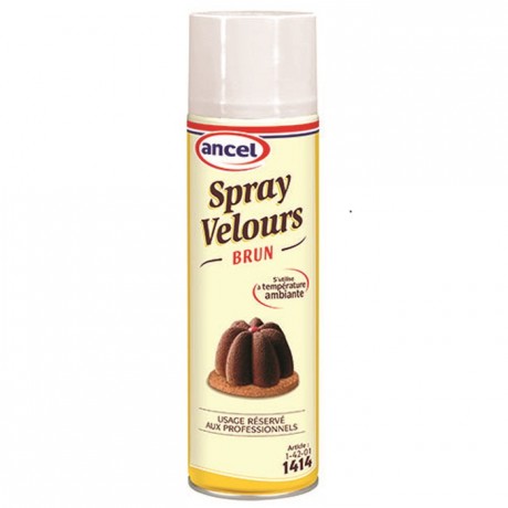 Spray velours brun chocolat 500 mL