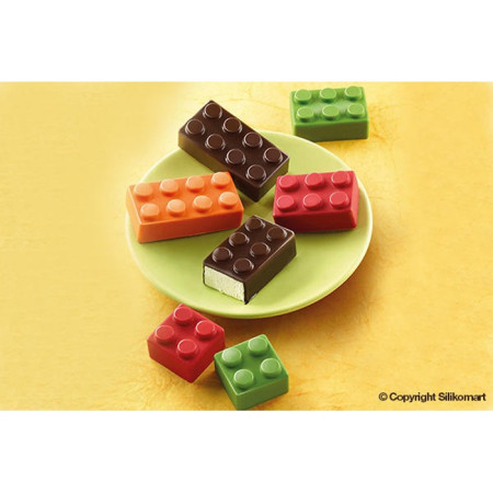 Moule silicone briques de construction
