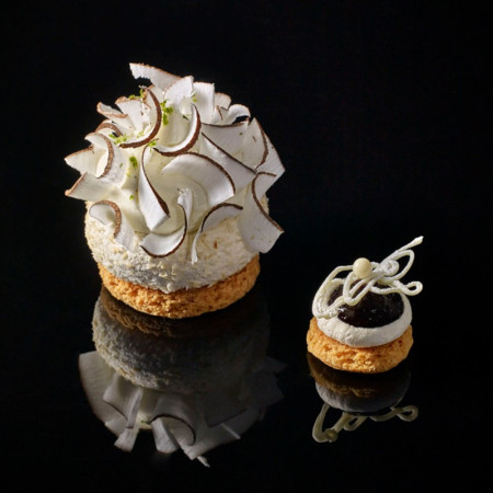 Sablés bretons mini sucrés beurre AOP La Rose Noire Ø35 mm (196 pièces)