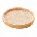 Round pie crust Slim Line AOP butter La Rose Noire Ø80 mm (55 pcs)
