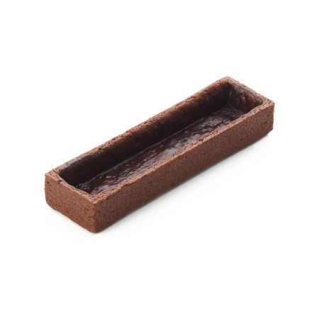 Rectangle pie crust cocoa La Rose Noire 95 x 25 mm (84 pcs)