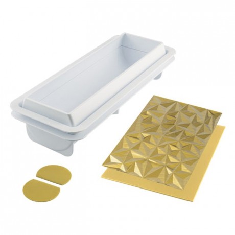 Kit Diamond log mould 250 x 80 x 67 mm