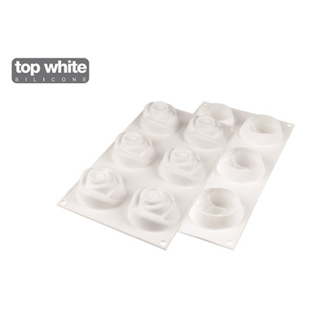 Moule silicone Rosa145 Ø 70 x 55 mm