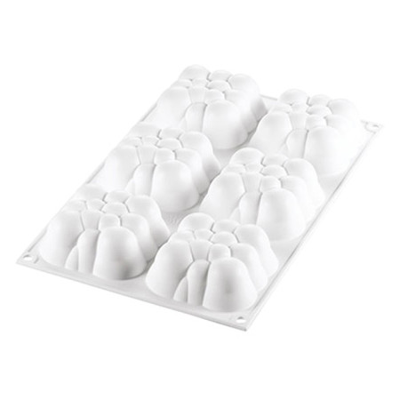 Cloud120 silicone mould 71 x 71 x 34 mm