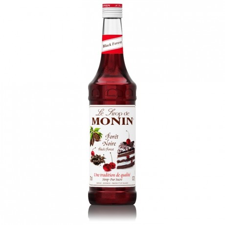 Sirop forêt noire Monin 70 cL