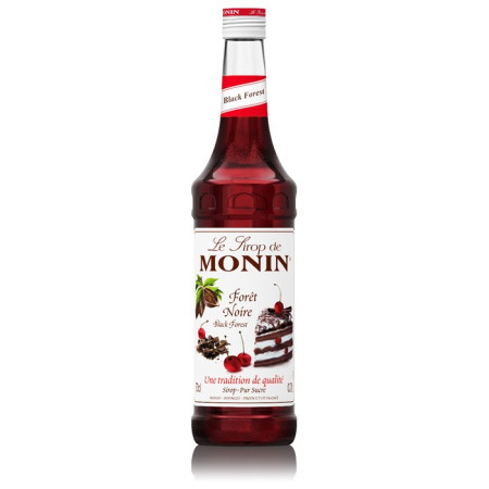 Sirop forêt noire Monin 70 cL