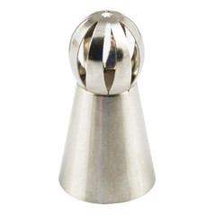 Douille inox Ball Swirl Ø 21 mm