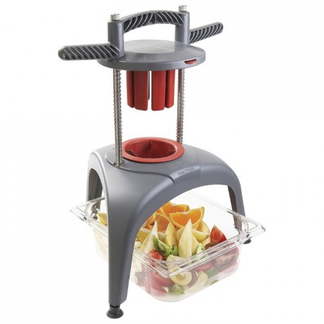 6-segment sectioner for tomatoes and citrus fruits wedger Matfer Prep Chef