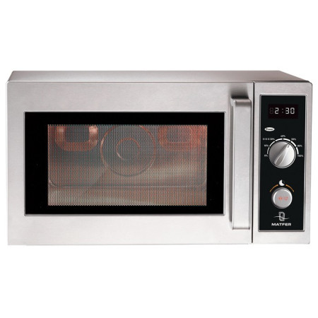 Four micro-ondes inox 25 L 1000 W