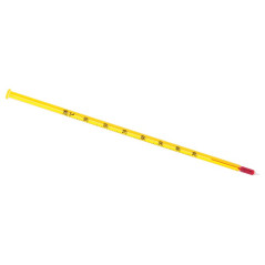 Thermomètre sonde en verre +30°C à +100C L 240 mm