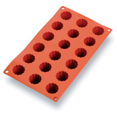 Moule silicone Gastroflex 18 cannelés Ø 35 mm