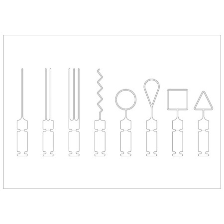 Dipping forks for signature decoration (8 pcs)