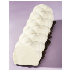 Flexipat wood effect yule log kit 280 x 85 x 70 mm