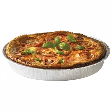 Tourtière unie aluminium TO 138 R Ø 138 mm (lot de 1500)