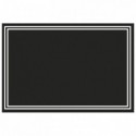 Labels PVC black (10 pcs)