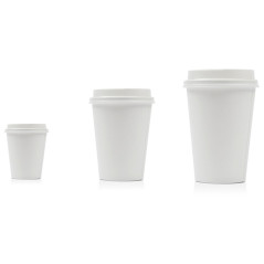 Cardboard tumbler white 35 cL (2000 pcs)